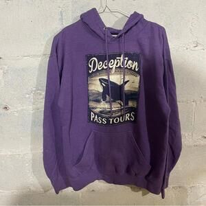 Avalon apparel vintage hoodie womens size medium